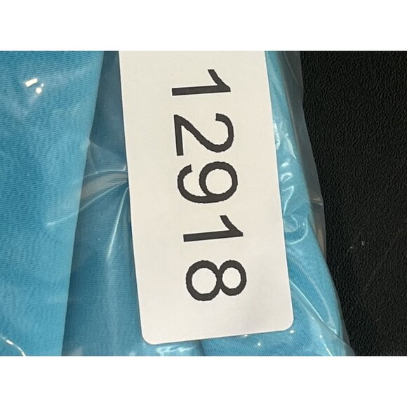 Pure Soft Women's V-Neck Scrub Top With Pockets,‎ SM, Blue - Picture 7 of 7